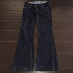 Gap Limited Edition dark blue flare jeans